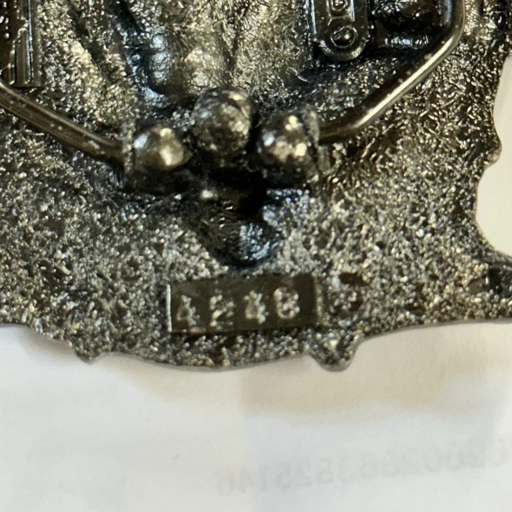 Moose Belt Buckle - Vintage 1995 Great American Products Pewter